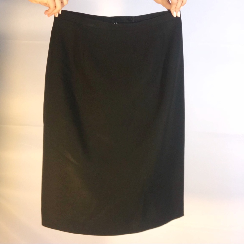 Ann Taylor Black Pencil Skirt